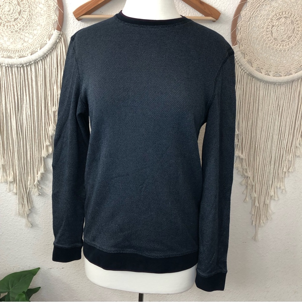 Ted baker navy blue men’s size medium pullover sweater - Picture 1 of 7